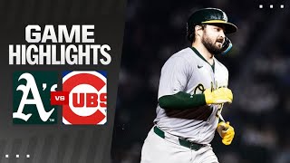 As vs Cubs Game Highlights 91724  MLB Highlights [upl. by Newnorb836]