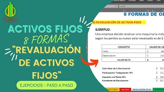 Revaluación de activos fijos  Activos Fijos [upl. by Hurff]