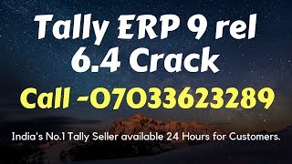 Tally erp 9 crack  Tally erp 9 gst crack download with Installation  Call  07033623289 [upl. by Stevy98]