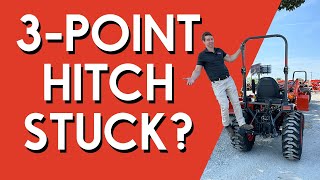 John Deere 650 3 point lift problems [upl. by Philcox479]