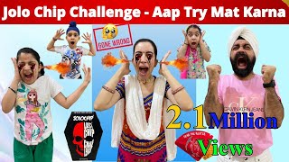 Jolo Chip Challenge  Aap Try Mat Karna  Ramneek Singh 1313  RS 1313 VLOGS  Spiciest  Dangerous [upl. by Lindgren851]