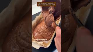 Most Heavenly Keto Brownies Recipes😍 ketodiet ketorecipes ketodessert [upl. by Narine]