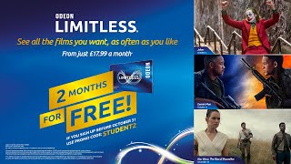 ODEON Limitless  Limitedtime offer [upl. by Zolner446]