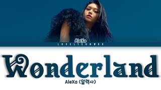 AleXa 알렉사 – Wonderland From “American Song Contest” Lyrics Color Coded HanRomEng [upl. by Henryetta155]