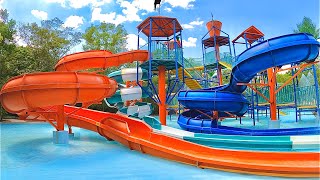 Escape Theme Park  Kids Water Slides [upl. by Kerr]