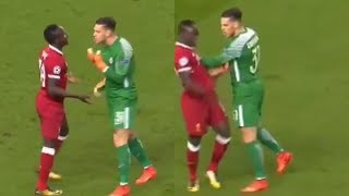 Sadio Mane vs Ederson Fight [upl. by Lupee]