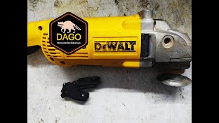 Reparar Amoladora Cambiando Interruptor Lo Conectaste Mal Cómo Hacerlo Correctamente DEWALT D28490 [upl. by Jillana314]