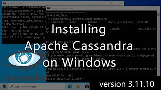 Installing Apache Cassandra on Windows in 2021 [upl. by Percy]