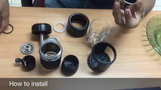 Staresso Otten Coffee manual portable espresso REVIEW [upl. by Justus]