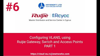 Ruijie  Reyee Configuring VLANS using Gateway Switch and Access Points PART 1 [upl. by Waldos]