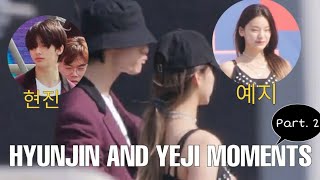 HYUNJIN YEJI  2HWANG MOMENT Part 2 [upl. by Imogen]