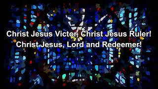 To Jesus Christ Our Sovereign King  Lyric Rehearsal Video [upl. by Belayneh]