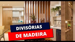 Divisórias de Madeira  Inspirações Incríveis [upl. by Lerak]