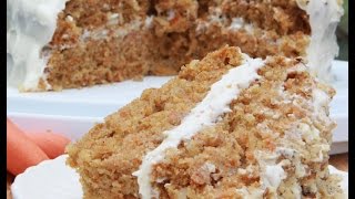 GlutenFree Carrot Cake Moist amp Fluffy [upl. by Amuwkuhc]