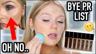 NEW ANASTASIA BEVERLY HILLS LUMINOUS FOUNDATION  REVIEW  WEAR TEST [upl. by Rimidalg932]