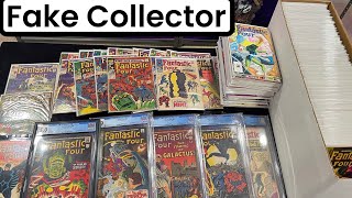 FAKE Collector Shows Fantastic Four Comic Book Collection [upl. by Nolita]