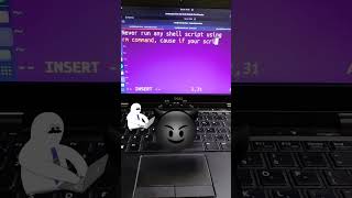 Never use rm command in shell script Linux ubuntu shortsviral shortvideo shorts viral song [upl. by Enyledam494]