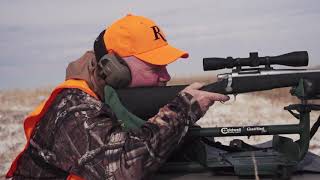 Nebraska Buck Drops in its Tracks from 65 Creedmoor [upl. by Kcerb]