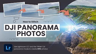 How to Stitch Panorama Lightroom  DJI Mini 2 [upl. by Preciosa]