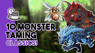 10 Classic Monster Taming Games That You SHOULD Play [upl. by Ntsud]