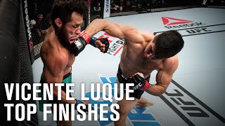 Top Finishes Vicente Luque [upl. by Noman]