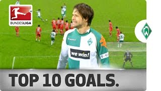 Top 10 Goals  Werder Bremen [upl. by Nora]