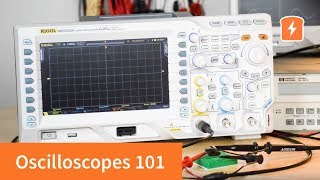 Oscilloscopes 101  How to use an oscope  Basic Electronics [upl. by Aramo745]