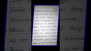 🐛10 Line Essay on Millipede  What is Millipede  Millipede par nibandh 10 L Essay on Horror Insect [upl. by Asante]