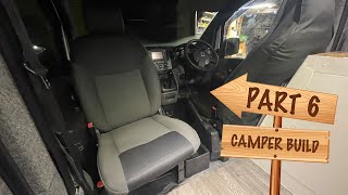 Nissan NV200 Camper Van Passenger Swivel And Heated Seat Installation [upl. by Westbrook]