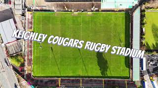 Keighley Cougars Rugby Stadium from the skies [upl. by Mcnutt]