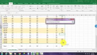 Excel Practice  Mean and Weighted Mean [upl. by Akinor]