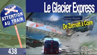 Le Glacier Express lune des plus belles lignes de chemin de fer au monde [upl. by Eiduj196]