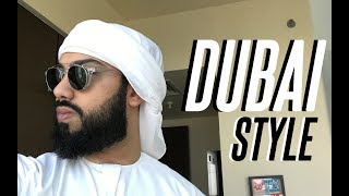 HOW TO TIE ARABIC EMIRATI HEADGEAR  DUBAI and ABU DHABI STYLE [upl. by Aietal]