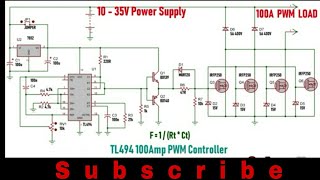 TL494 100A PWM Controller [upl. by Asilanom]