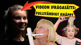 Therése Lindgrens video ifrågasätts ”Knäppt” [upl. by Aihsela]