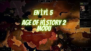 EN İYİ 5 AGE OF HİSTORY 2 MODU [upl. by Utter]