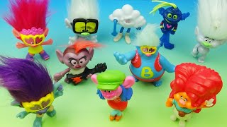 2020 TROLLS WORLD TOUR set of 10 McDONALDS HAPPY MEAL MOVIE COLLECTIBLES VIDEO REVIEW [upl. by Odnanreh480]