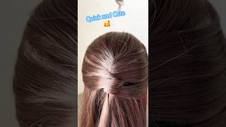 Easy Bobby PinTutorialQuick Cute and bobby pins bobby pine hacks 1milion hairstyles [upl. by Toole211]