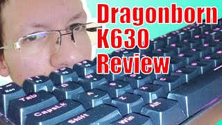 Redragon Dragonborn K630 review  Best budget 60 keyboard [upl. by Haronid]