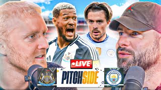 NEWCASTLE vs MAN CITY  Pitch Side LIVE [upl. by Ramat]