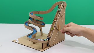 DIY Marble Run Game [upl. by Antonina]