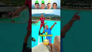 Footballers Crazy Water Challenge💦 [upl. by Koetke]