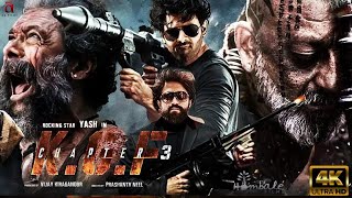 KGFChapter 3 New Hindi Dubbed Full Movie 4K factsYashSanjay DuttRaveena SrinidhiPrashanth Neel [upl. by Branham]