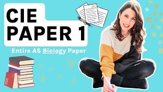 ENTIRE AS  CIE Alevel Biology Topics 111  All the theory from the specification in one video [upl. by Anauj]