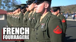 Wearing the Legacy  5th Marines honor the French Fourragere [upl. by Skardol]