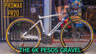 PROMAX PR20 2022  October cheapest gravel bike [upl. by Ivzt]