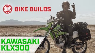 Kawasaki KLX300 Light Adventure Bike Build [upl. by Alien]