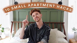 10 SMALL APARTMENT DECORATING TIPS  HACKS ✨ Maximize Your Space [upl. by Ari]