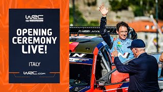 🛑 Opening LIVE  WRC Rally Italia Sardegna 2024 [upl. by Nosa21]