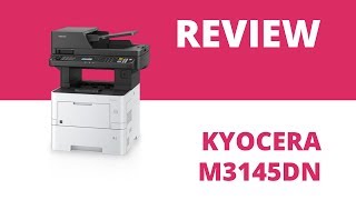 Kyocera ECOSYS M3145dn A4 Mono Multifunction Laser Printer [upl. by Homans]